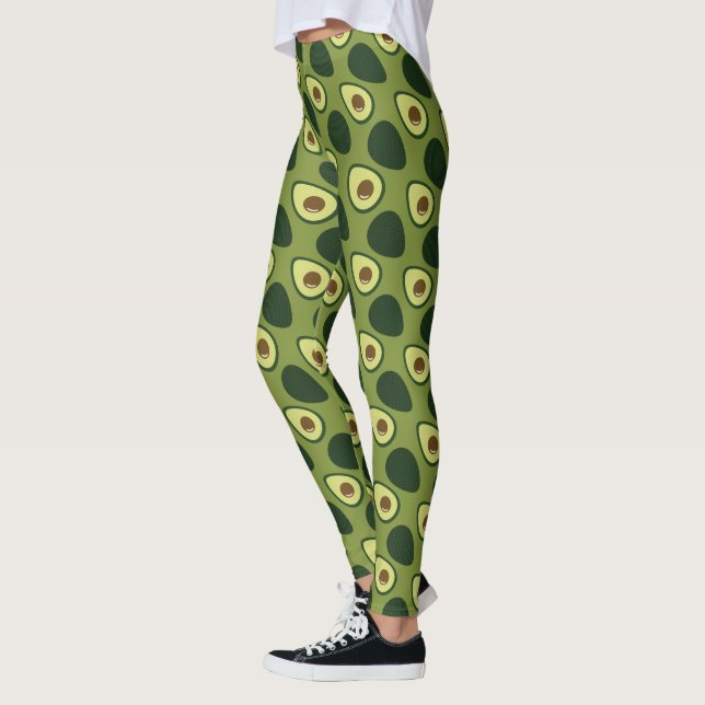Leggings Polainas del aguacate (Izquierda)