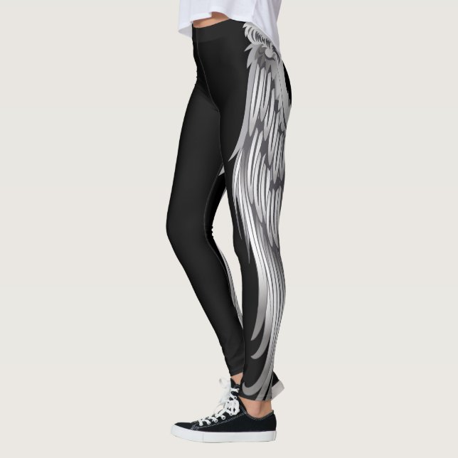 Leggings Polainas del ala del ángel (Izquierda)