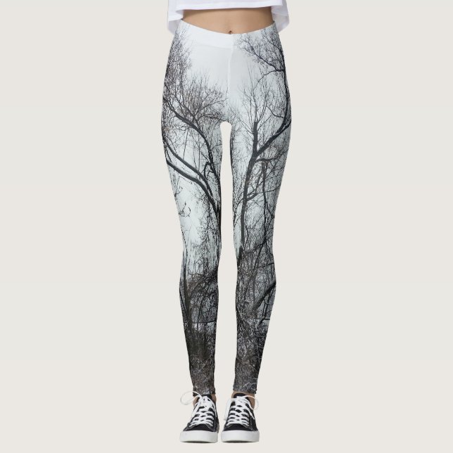Leggings Polainas del árbol de Vermont (Anverso)