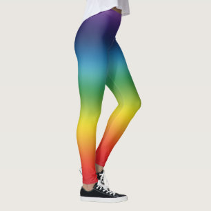 Leggings Polainas del arco iris de Chakra