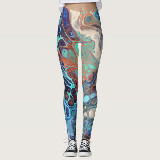 Leggings Polainas del arte abstracto