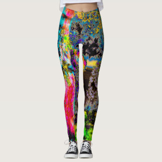 Leggings Polainas del arte de Neurodiversity