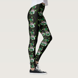 Leggings Polainas del arte del perro de la chihuahua del