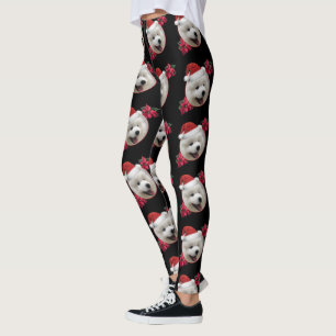 Leggings Polainas del arte del perro de perrito del
