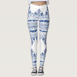 Leggings Polainas del azul de Bohem