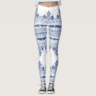Leggings Polainas del azul de Bohem