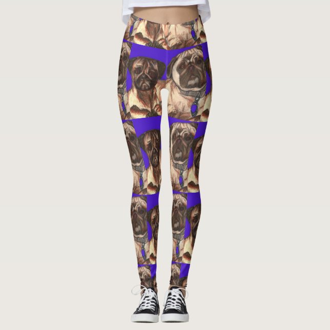 Leggings polainas del barro amasado (Anverso)