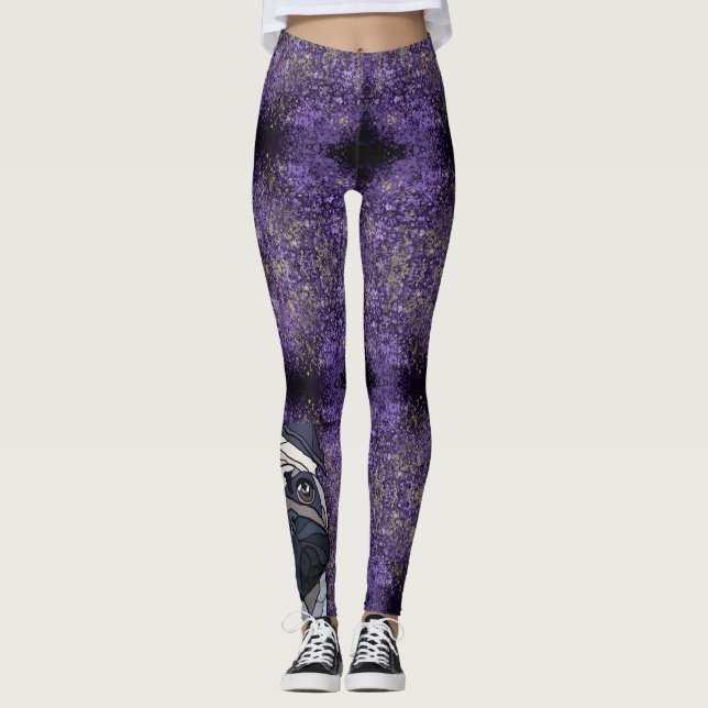 Leggings polainas del barro amasado (Anverso)