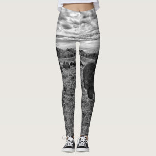 Leggings Polainas del bisonte