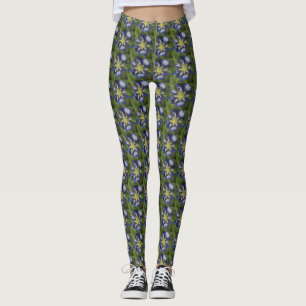 Leggings Polainas del Bluebonnet de Tejas