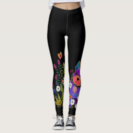 Leggings Polainas del bulldog francés de BINDI FRENCHIE-