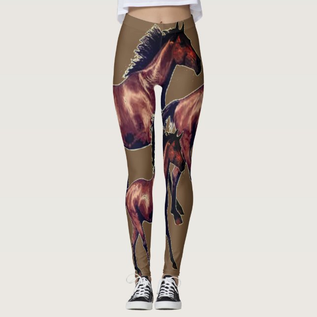 Leggings Polainas del caballo (Anverso)