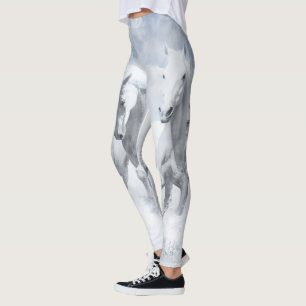 Leggings Polainas del caballo blanco