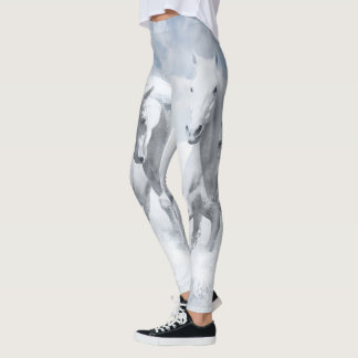 Leggings Polainas del caballo blanco