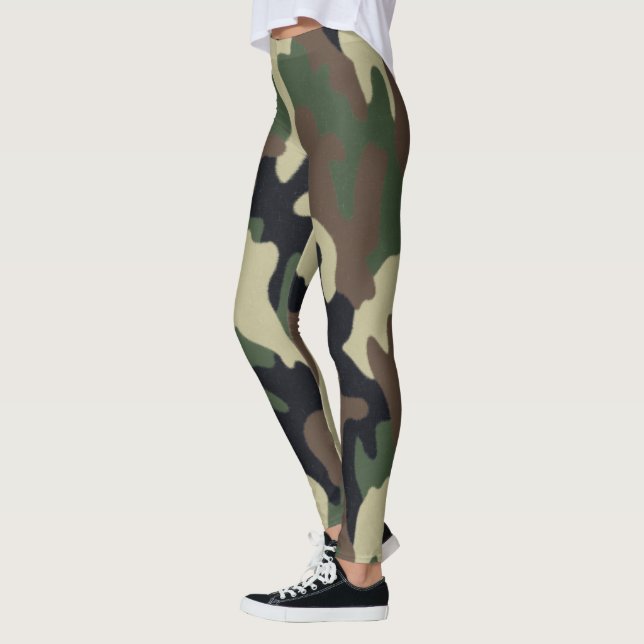 Leggings Polainas del camuflaje del ejército (Izquierda)