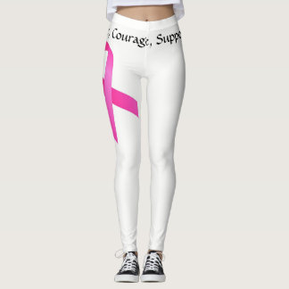 Leggings Polainas del cáncer de pecho
