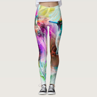 Leggings Polainas del colibrí