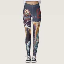 Leggings Polainas del cómic