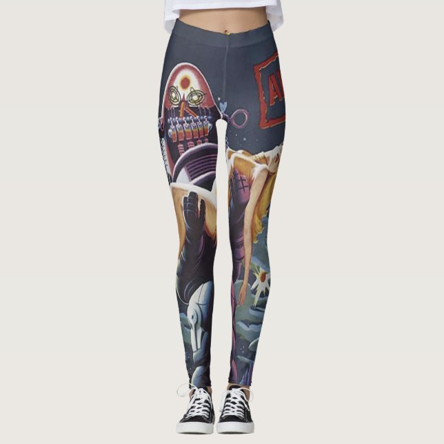 Leggings Polainas del cómic (Anverso)