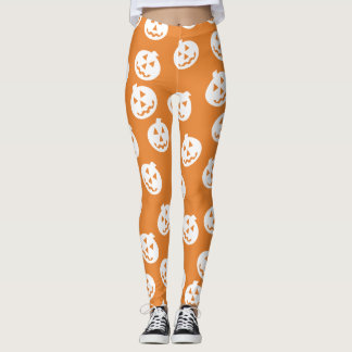 Leggings Polainas del confeti de Jack O'Lantern