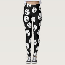 Leggings Polainas del confeti de Jack O'Lantern