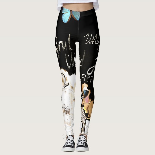 Leggings Polainas del control de la vida (Anverso)