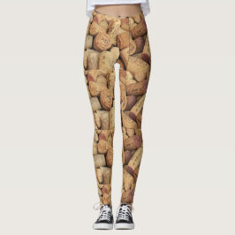 Leggings Polainas del corcho de la botella de vino