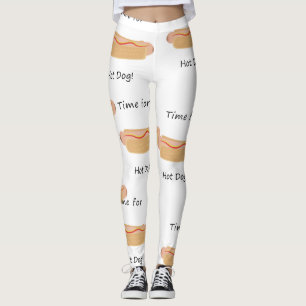 Leggings Polainas del corte del perrito caliente