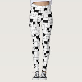 Leggings Polainas del crucigrama