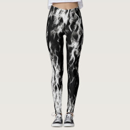 Leggings Polainas del delirio del relámpago del fantasma
