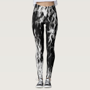 Leggings Polainas del delirio del relámpago del fantasma