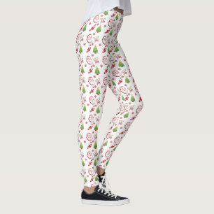 Leggings Polainas del diseño del navidad de la novedad