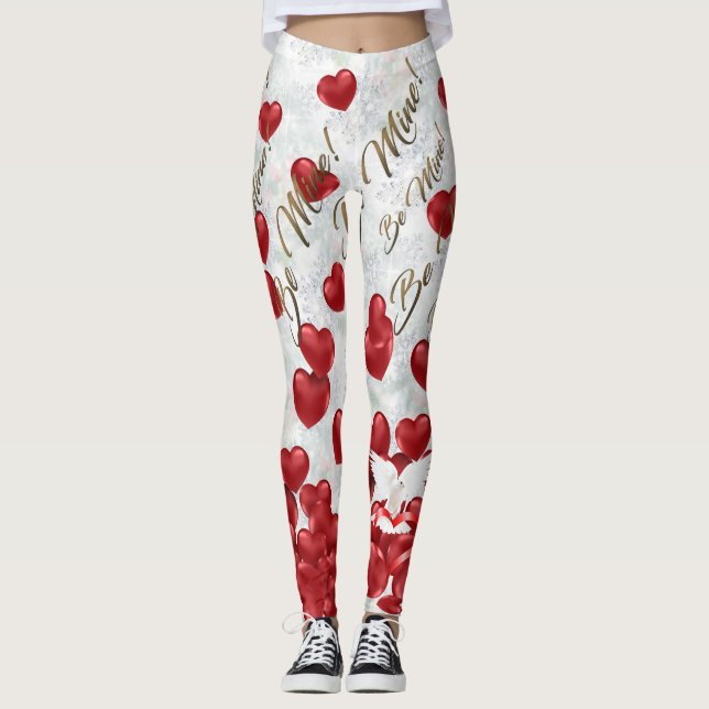 Leggings Polainas del el día de San Valentín (Anverso)