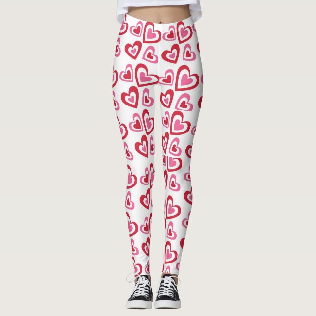 Leggings Polainas del el día de San Valentín (Anverso)