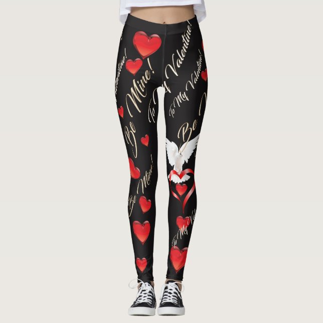 Leggings Polainas del el día de San Valentín (Anverso)