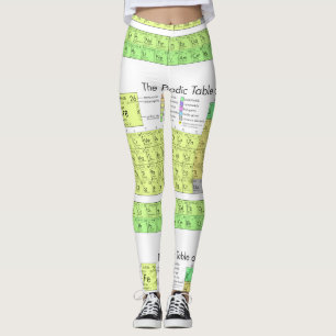 Leggings Polainas del empollón de la ciencia