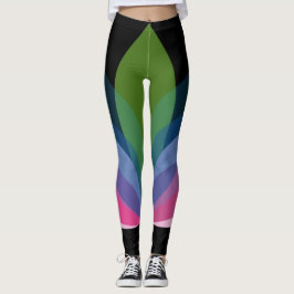 Leggings Polainas del entrenamiento diseñadas por ajuste