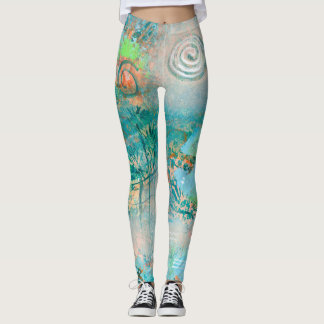 Leggings Polainas del "espejismo"