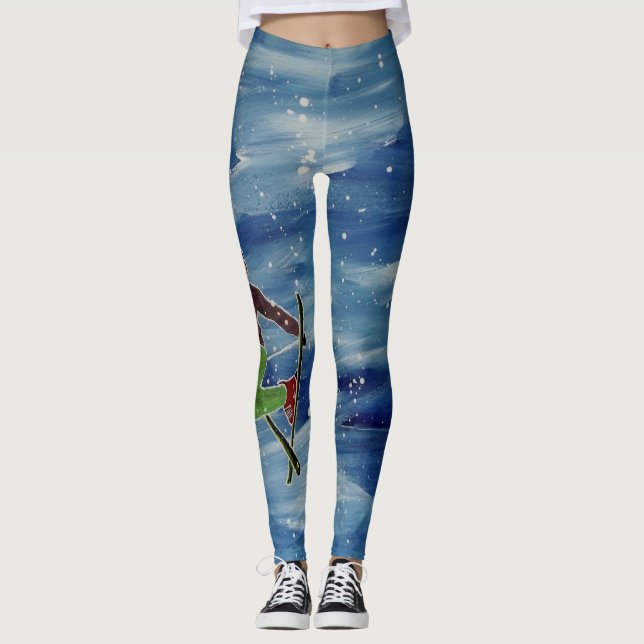 Leggings Polainas del esquí (Anverso)