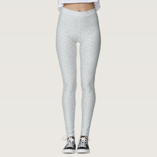 Leggings Polainas del estampado de animales del leopardo de
