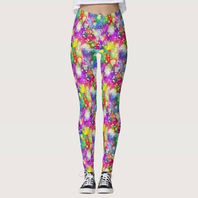 Leggings Polainas del estilo del carnaval (Anverso)