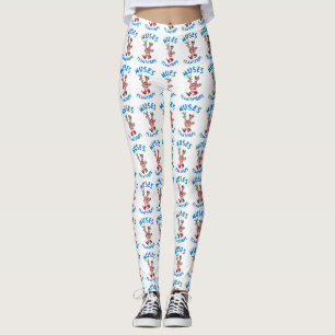 Leggings Polainas del flamenco - logotipo grande