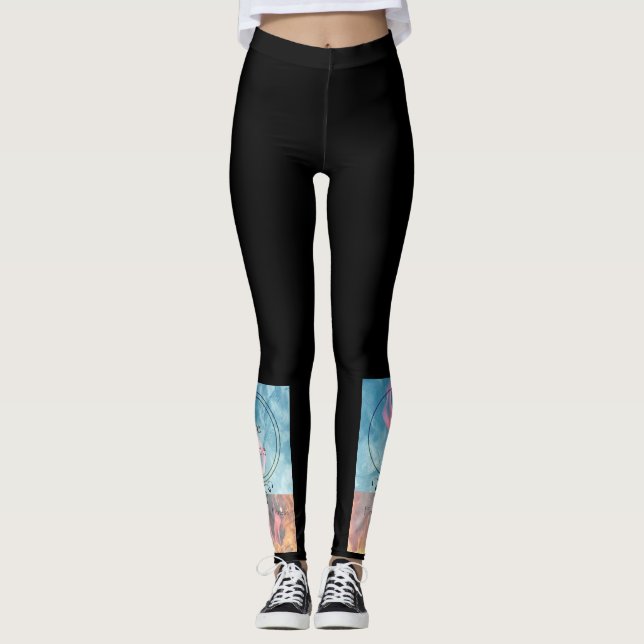 Leggings Polainas del fuego y del hielo (Anverso)