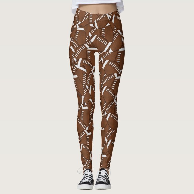 Leggings Polainas del fútbol (Anverso)