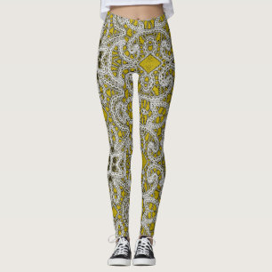 Leggings ¡Polainas del ganchillo de la abuelita!