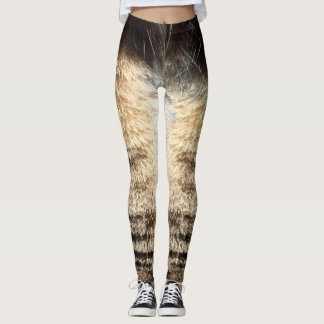 Leggings Polainas del gato de Tabby