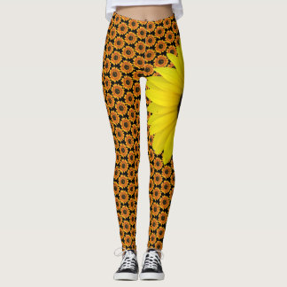 Leggings Polainas del girasol