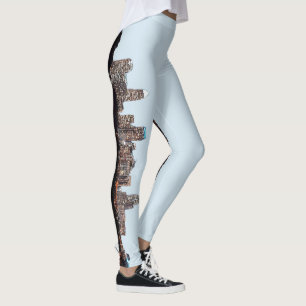 Leggings Polainas del horizonte de Charlotte