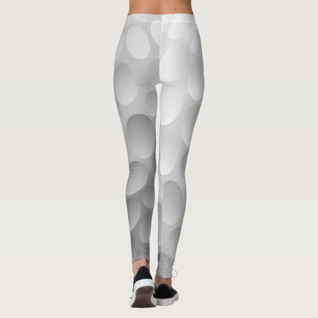Leggings Polainas del hoyuelo de la pelota de golf (Reverso)