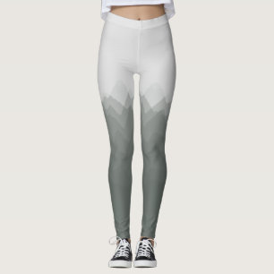 Leggings Polainas del ilustracion del bosque de las